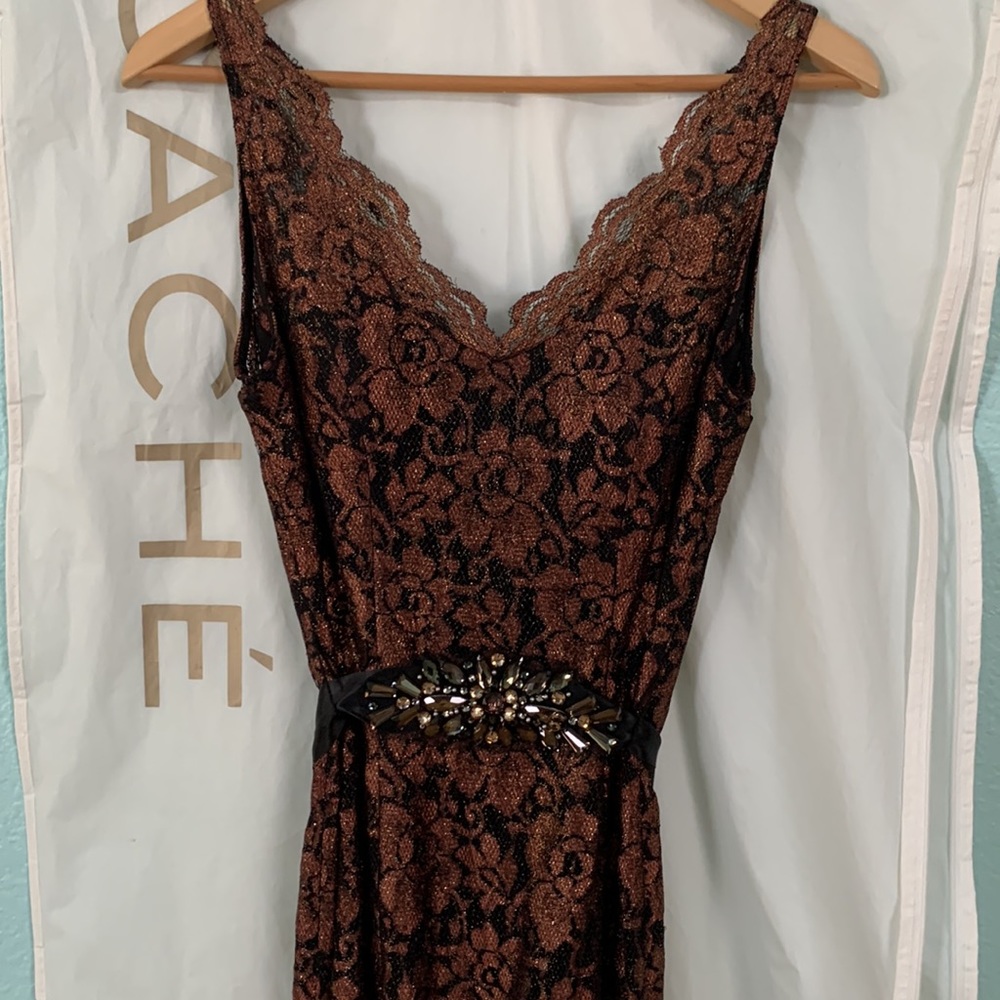 Maxi (60” long) Cache Dress fits XS, S, and M